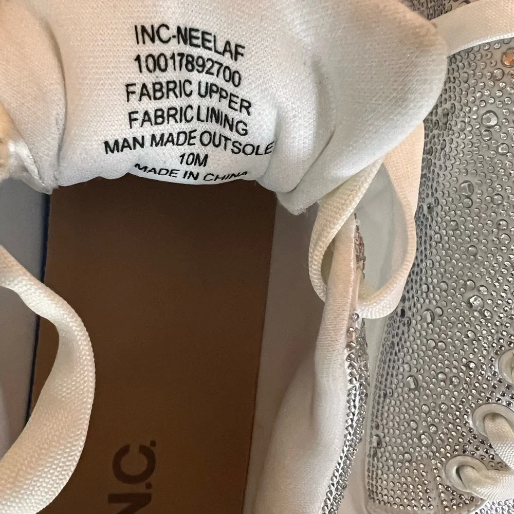 Inc. Rhinestone Platform Sneakers - Picture 9 of 10